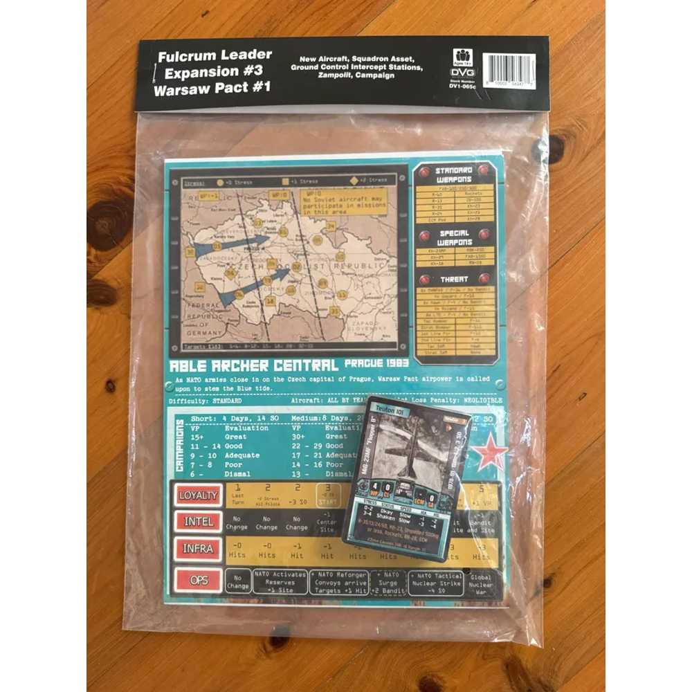 Fulcrum Leader: Expansion 3 - Warsaw Pact (DDR, Pol, Cz) (New Arrival)