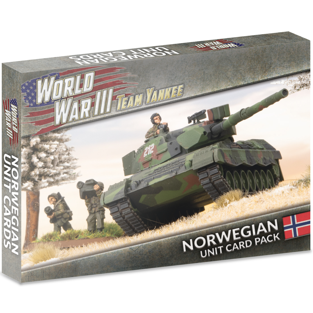 WWIII Team Yankee: Norwegian - Unit Cards