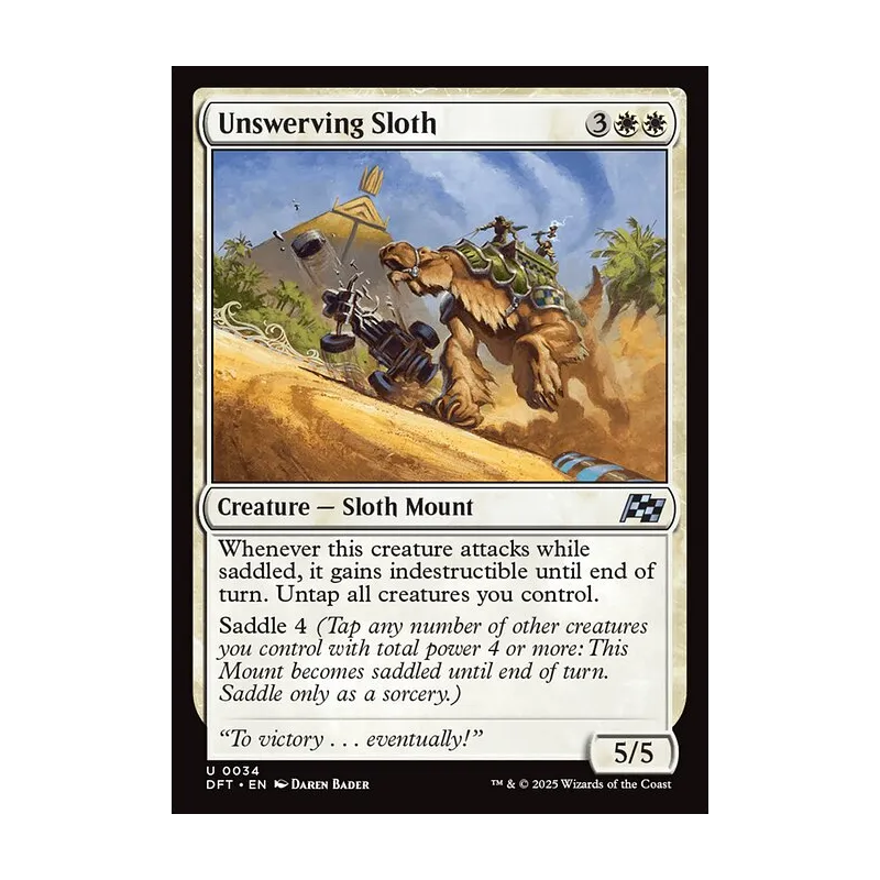 Unswerving Sloth - Aetherdrift (Near Mint)