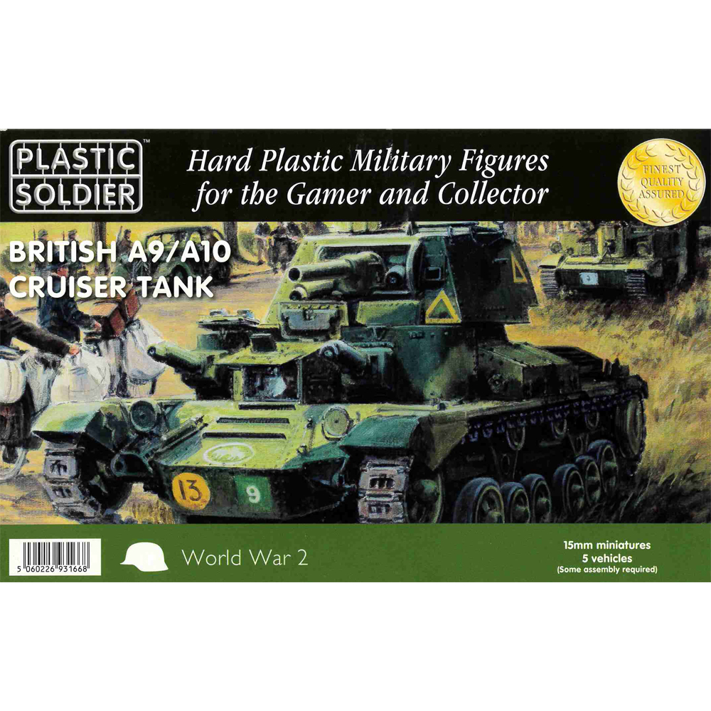 15mm Scale WW2: British A9/A10 Cruiser Tank