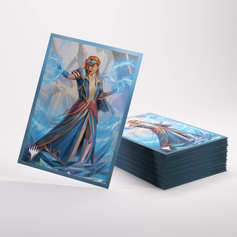 MTG Premium Art Sleeves: Reality Fracture - Chandra, Chill of Compliance (105) (New Arrival)