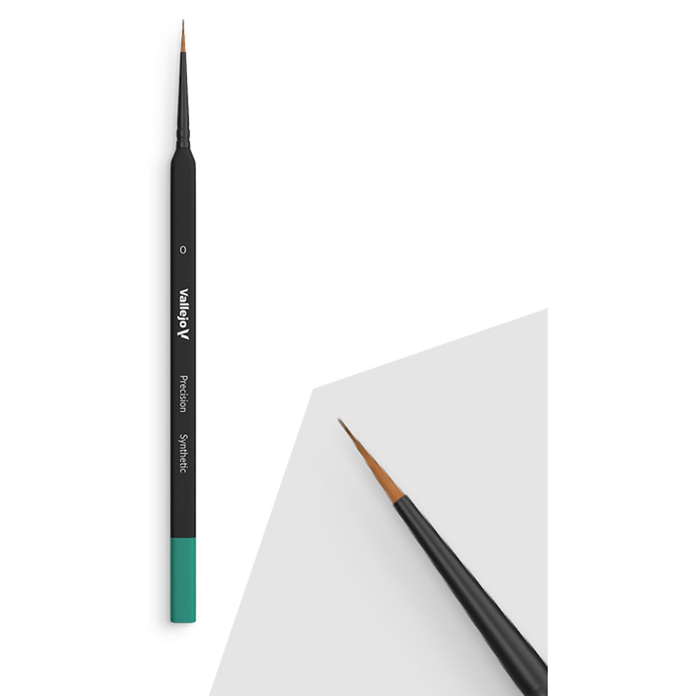 Synthetic Precision Brush: Triangular Size 0