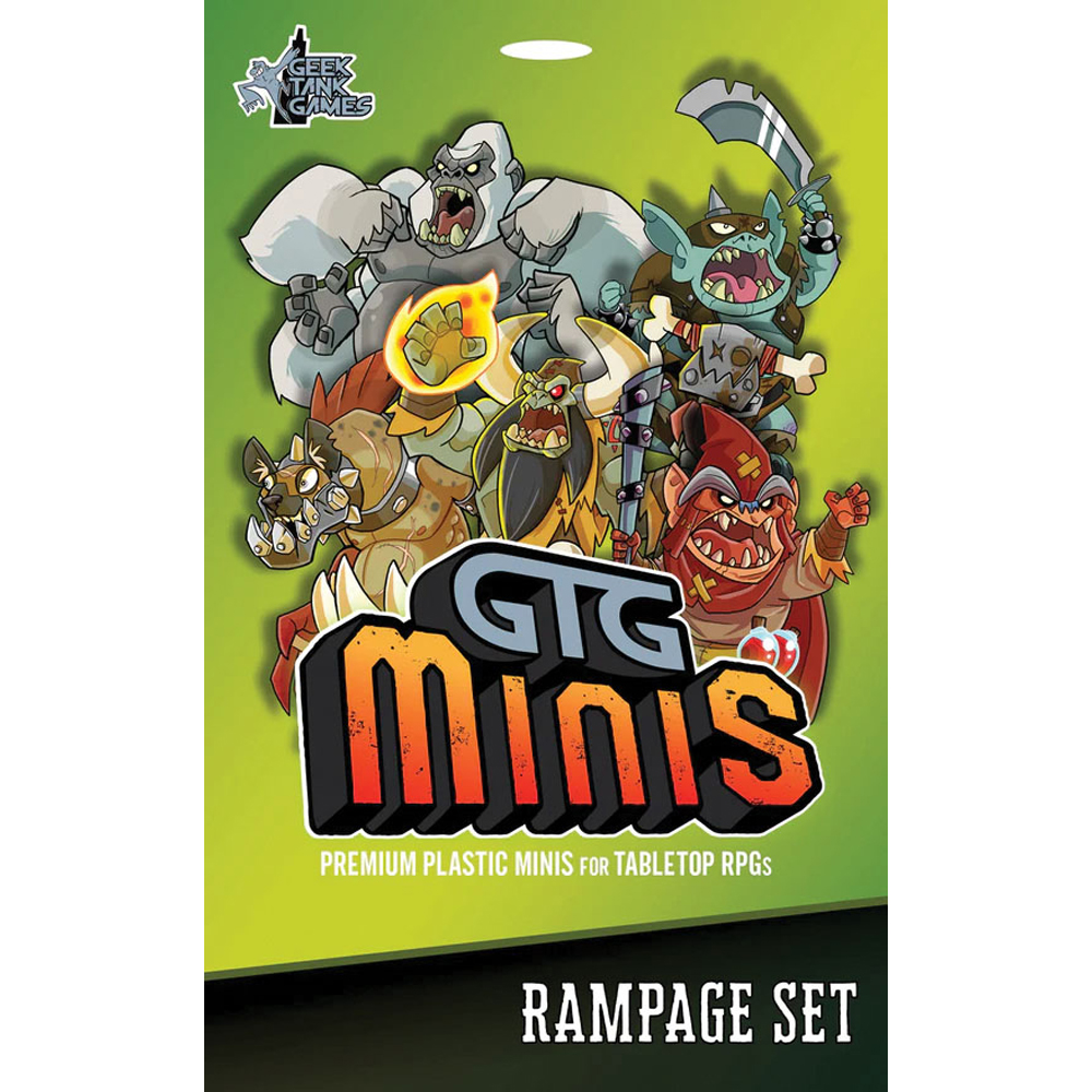 GTG 2D Minis: Rampage Set