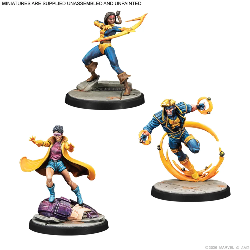 Marvel Crisis Protocol: Mirage, Havok, Jubilee & Multiple Man Character Pack (Preorder)
