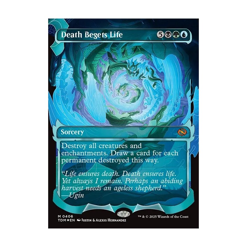 Death Begets Life (Showcase) - Tarkir: Dragonstorm (Foil Near Mint)