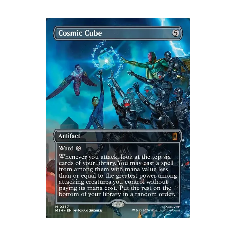 Cosmic Cube (Borderless) (0337) - Marvel Super Heroes (Near Mint)