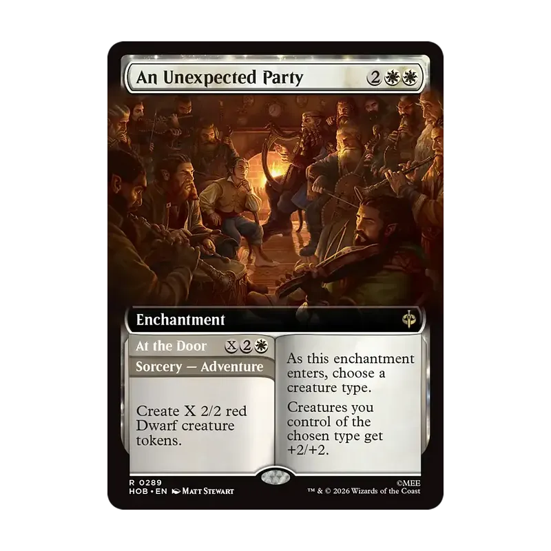 An Unexpected Party (Extended Art) - The Hobbit (Near Mint)