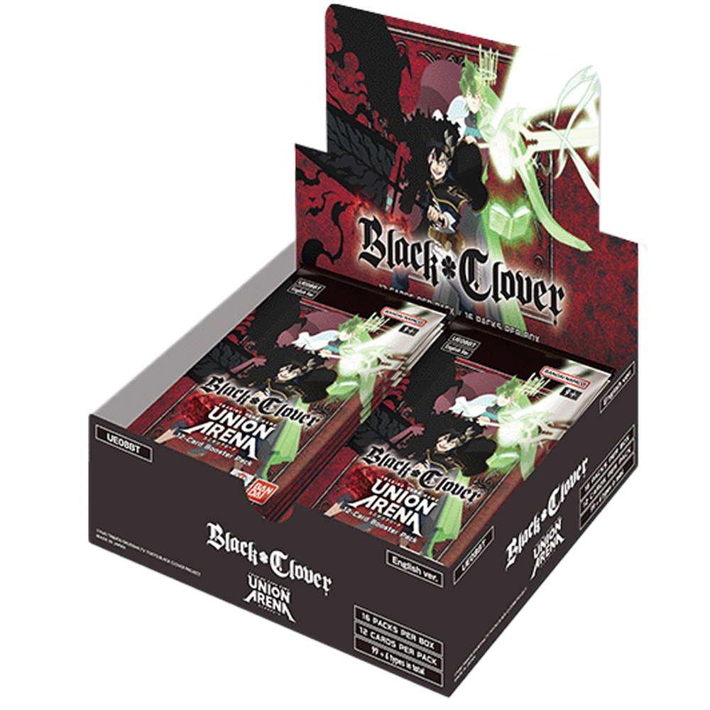 Union Arena TCG: Black Clover [UE08BT] Booster Box (16)