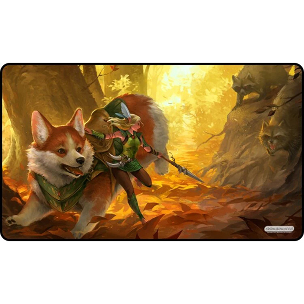 GamerMats Playmat: Corgi & Elf (Preorder)