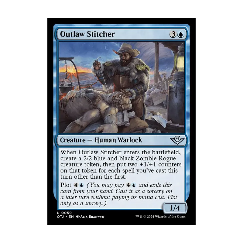Outlaw Stitcher - Outlaws of Thunder Junction (Near Mint)