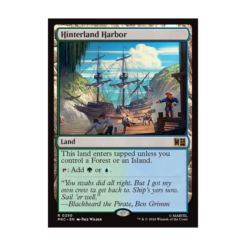 Hinterland Harbor | Marvel Super Heroes Commander MTG