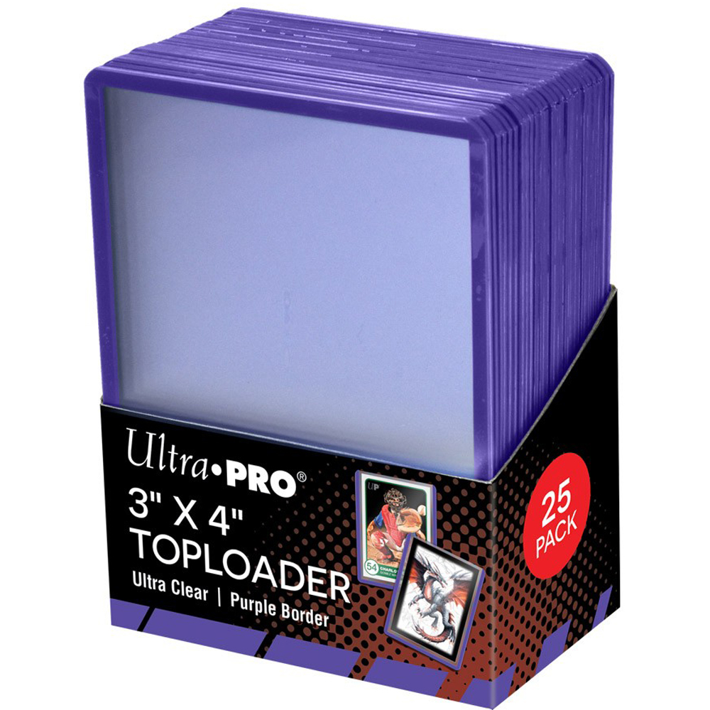 Ultra Pro Toploader: Purple Border (25)
