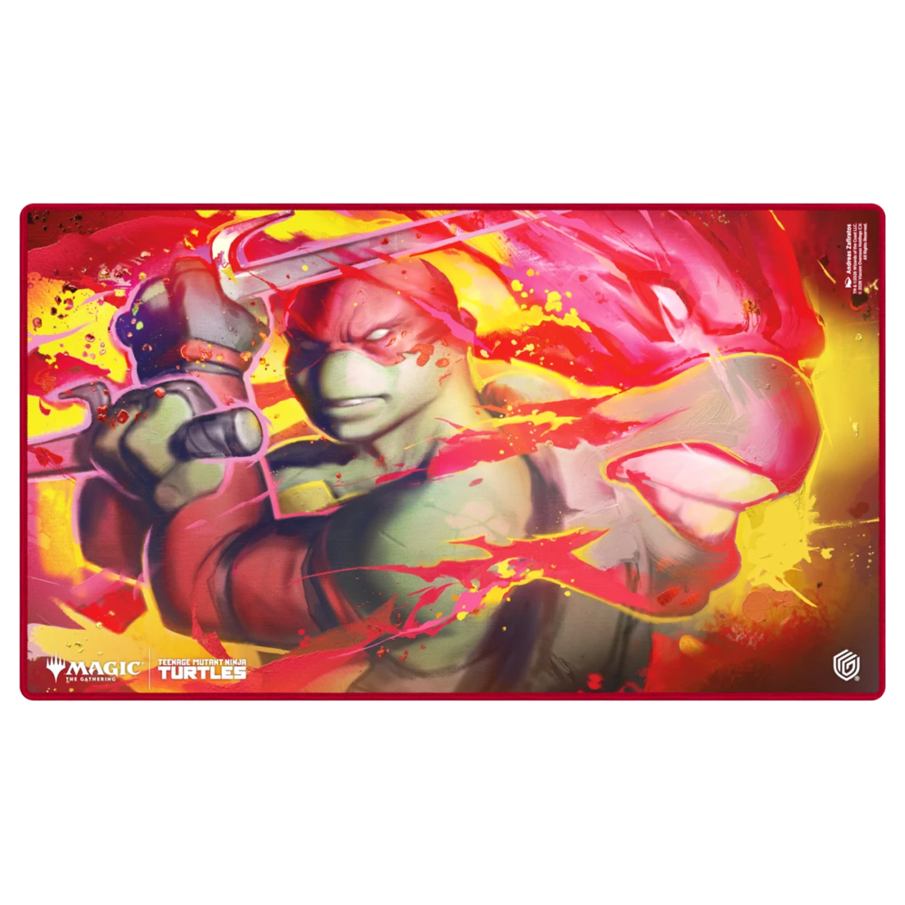 MTG Playmat TMNT: Raphael's Technique (Preorder)