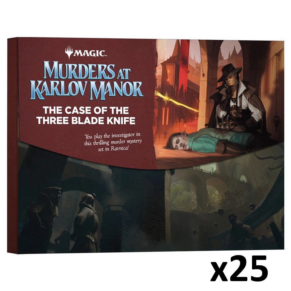 Murders at Karlov Manor: The Case of the Three Blade Knife CASE (25)