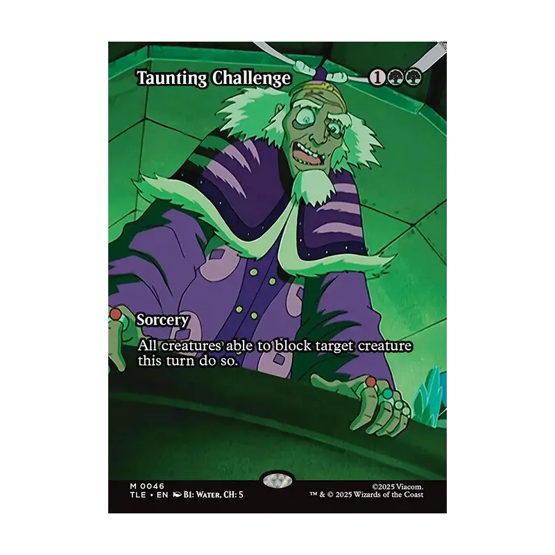 Taunting Challenge (Borderless) - Avatar: The Last Airbender Eternal (Near Mint)