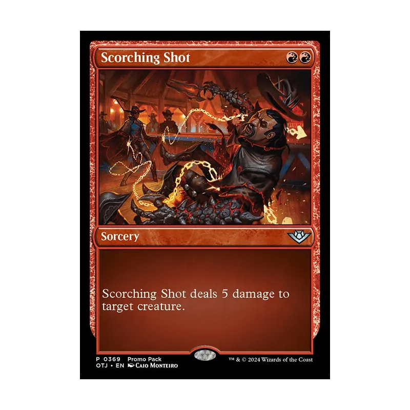 Scorching Shot - Outlaws of Thunder Junction (Near Mint)