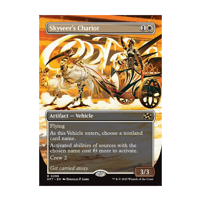 Skyseer's Chariot (Borderless) - Aetherdrift (Near Mint)