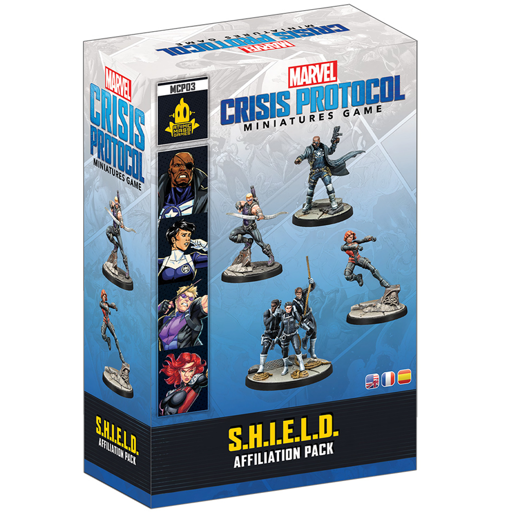 Marvel Crisis Protocol: S.H.I.E.L.D Affiliation Pack (Preorder)