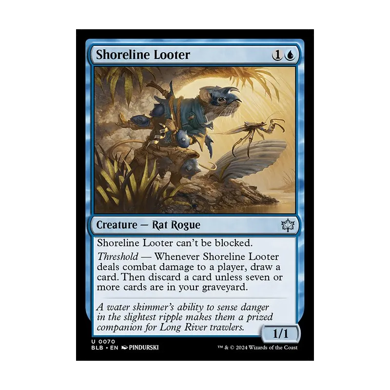 Shoreline Looter - Bloomburrow (Near Mint)