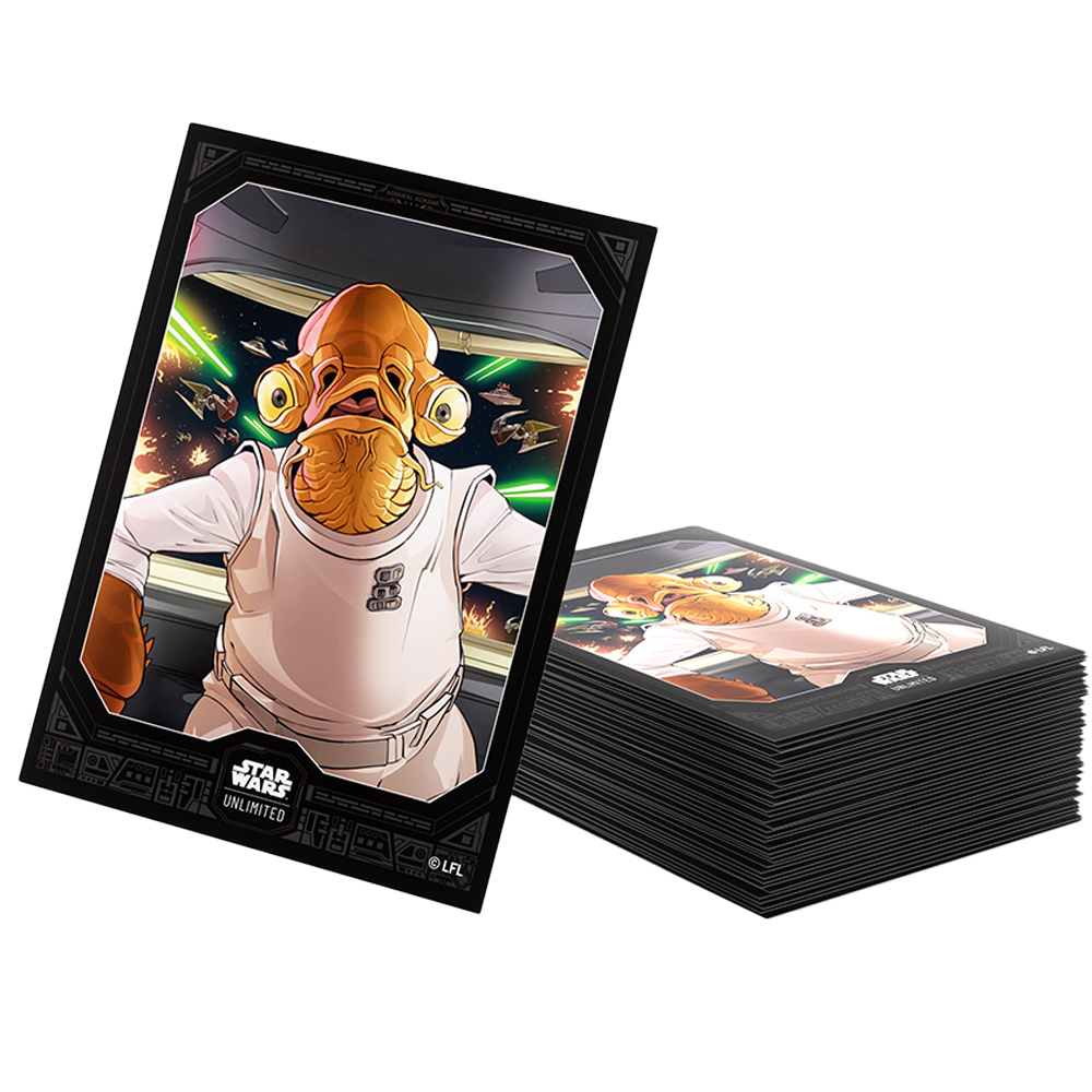 Star Wars Unlimited Sleeves: Admiral Ackbar
