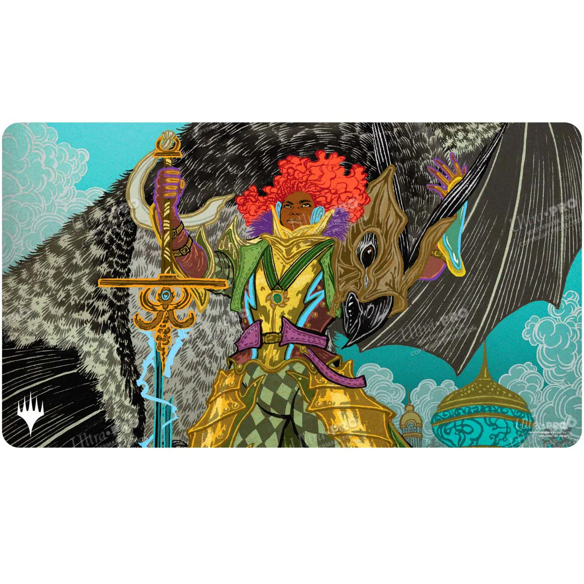 MtG Playmat: Aetherdrift - Caradora, Heart of Alacria