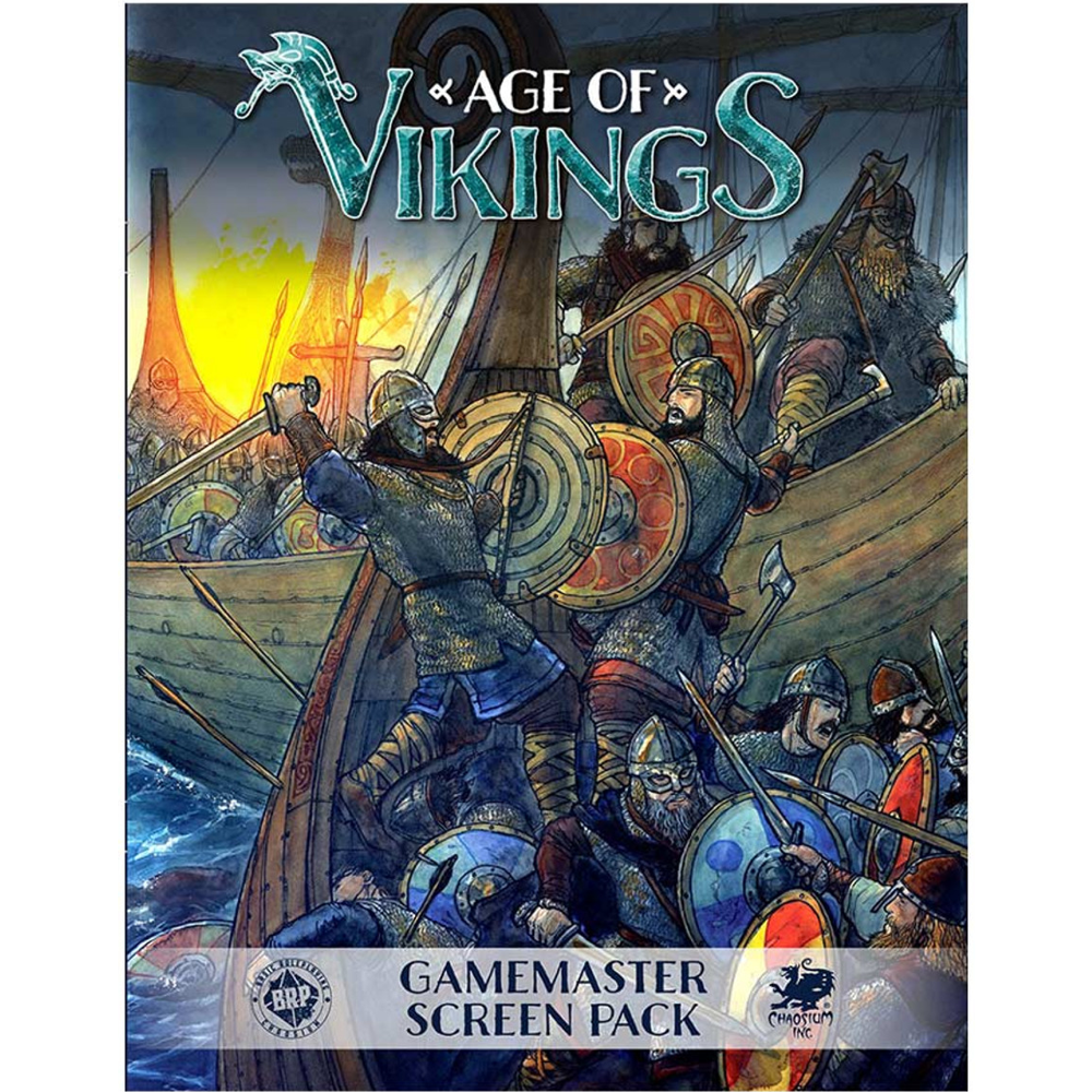Age of Vikings RPG: GameMaster Screen Pack (Preorder)