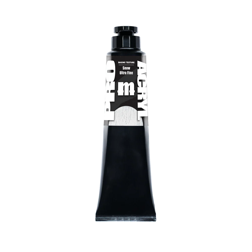 Monument Hobbies: Pro Acryl Basing Textures ULTRA FINE - Snow (120ml)