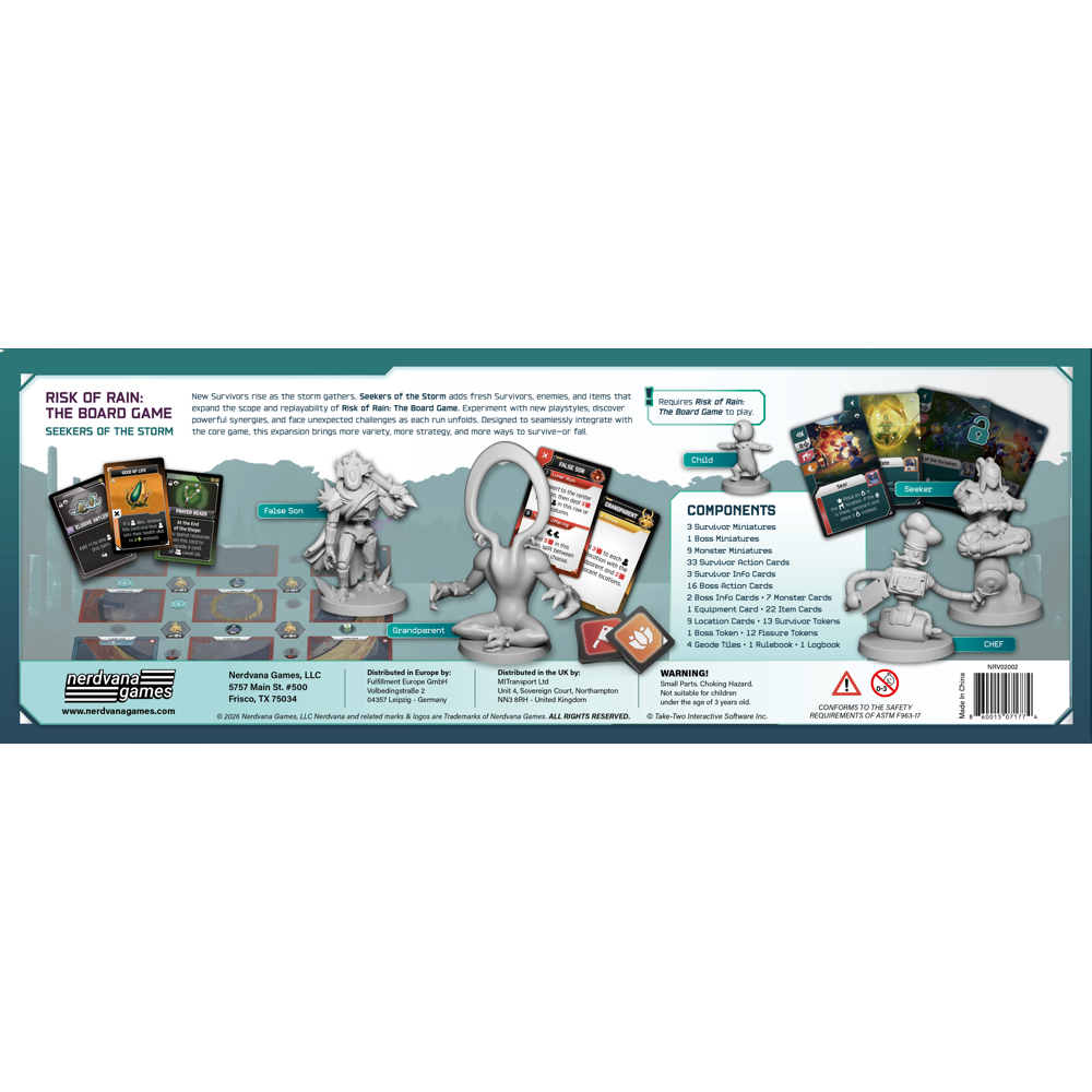 Risk of Rain: The Board Game - Seekers of the Storm Expansion (Preorder)
