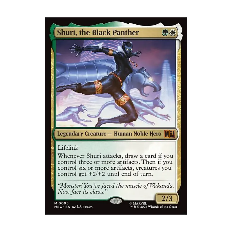Shuri, the Black Panther | Marvel Super Heroes MTG