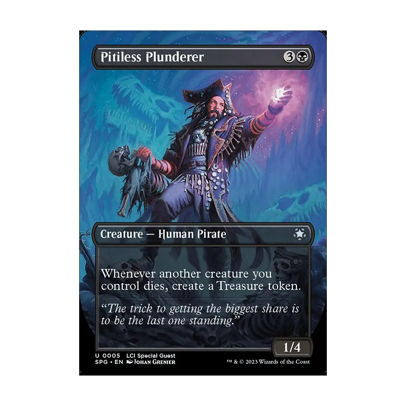 Pitiless Plunderer (Borderless) - Special Guests (Near Mint)