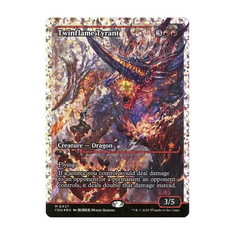 Twinflame Tyrant | Foundations MTG