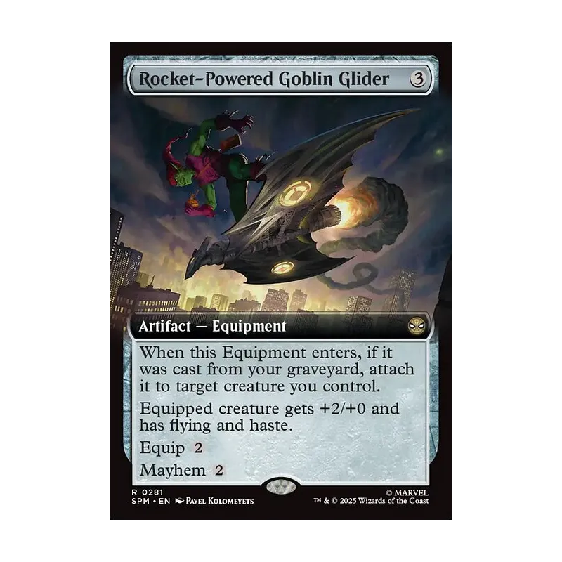 Rocket-Powered Goblin Glider (Extended Art) - Marvel's Spider-Man (Near Mint)