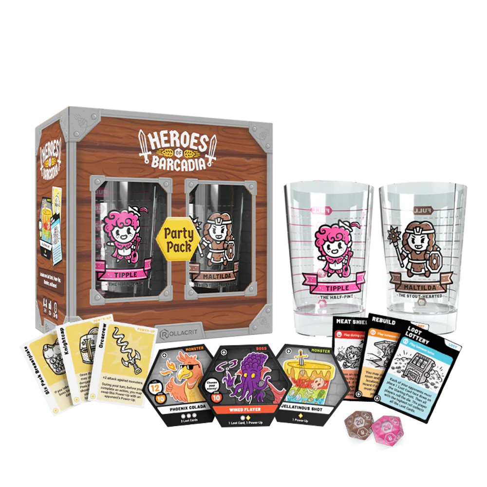 Heroes of Barcadia: Party Pack Expansion (Retail Edition) (Preorder)