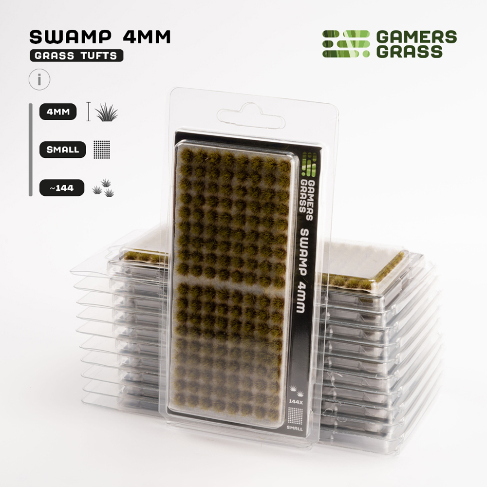 Gamers Grass Tufts: Swamp - Small 4mm
