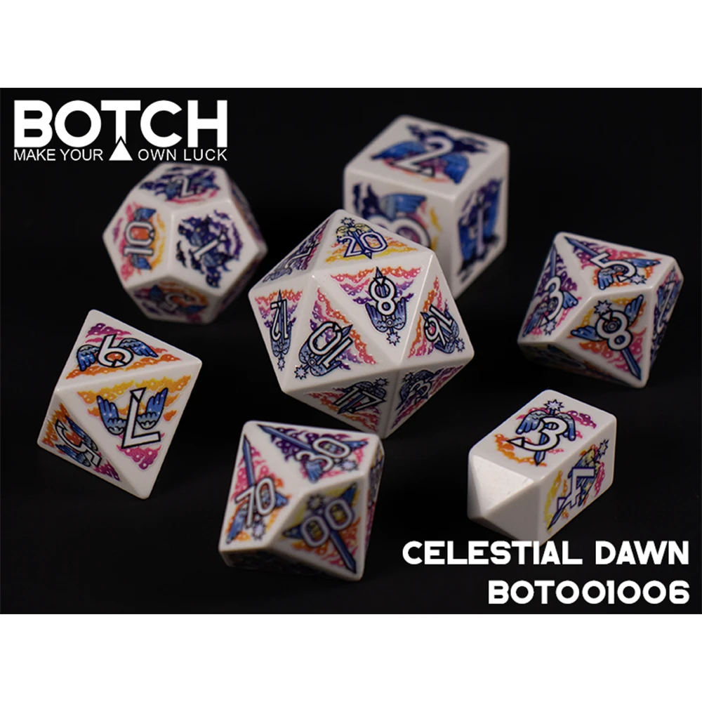 Botch Dice Set: Celestial Dawn (7) (Preorder)