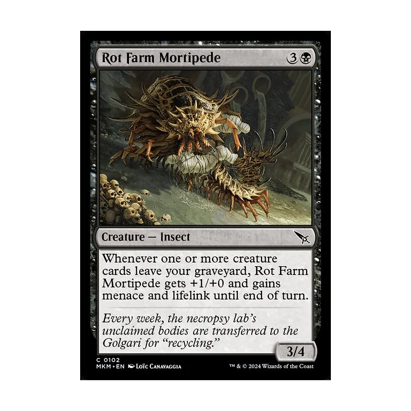 Rot Farm Mortipede - Murders at Karlov Manor (Near Mint)
