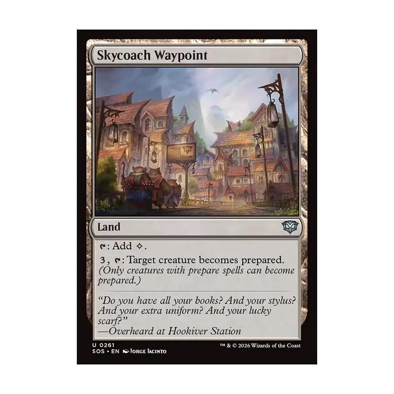 Skycoach Waypoint - Secrets of Strixhaven (Near Mint)