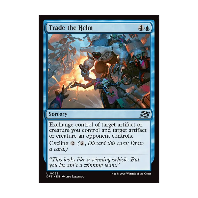 Trade the Helm - Aetherdrift (Near Mint)