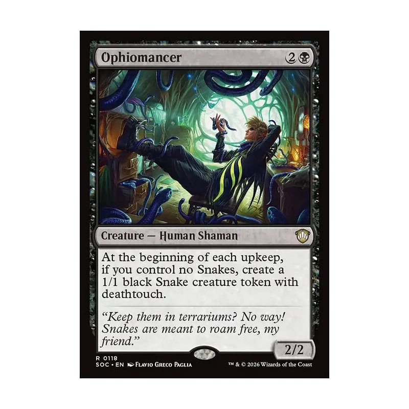 Ophiomancer - Secrets of Strixhaven Commander (Near Mint)