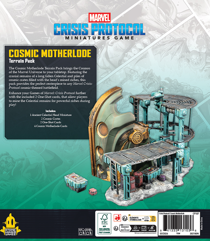 Marvel Crisis Protocol: Cosmic Motherlode Terrain Pack (Preorder)