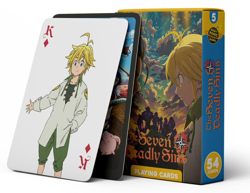 MangaCards Playing Cards: Season 2 - Seven Deadly Sins (Preorder)