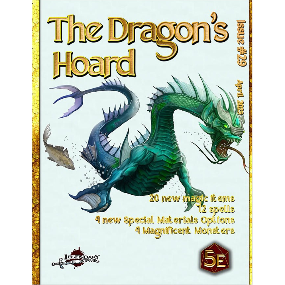 The Dragon's Hoard #29 (D&D 5E Compatible) (Clearance)