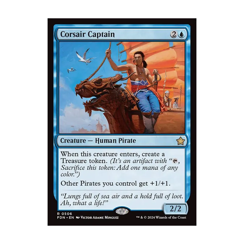 Corsair Captain - Foundations (Near Mint)