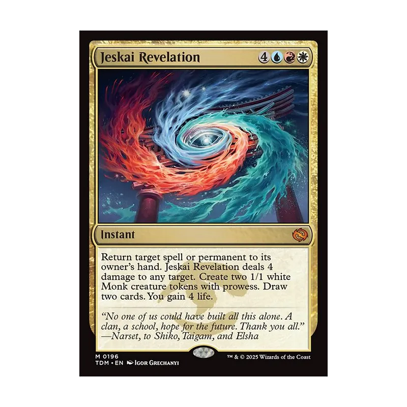 Jeskai Revelation - Tarkir: Dragonstorm (Near Mint)