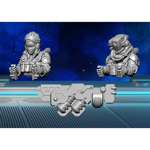 Warcaster Neo-Mechanika: Marcher Worlds - Fiddler & Co., Razorbat Hero Pilot (Last Chance)