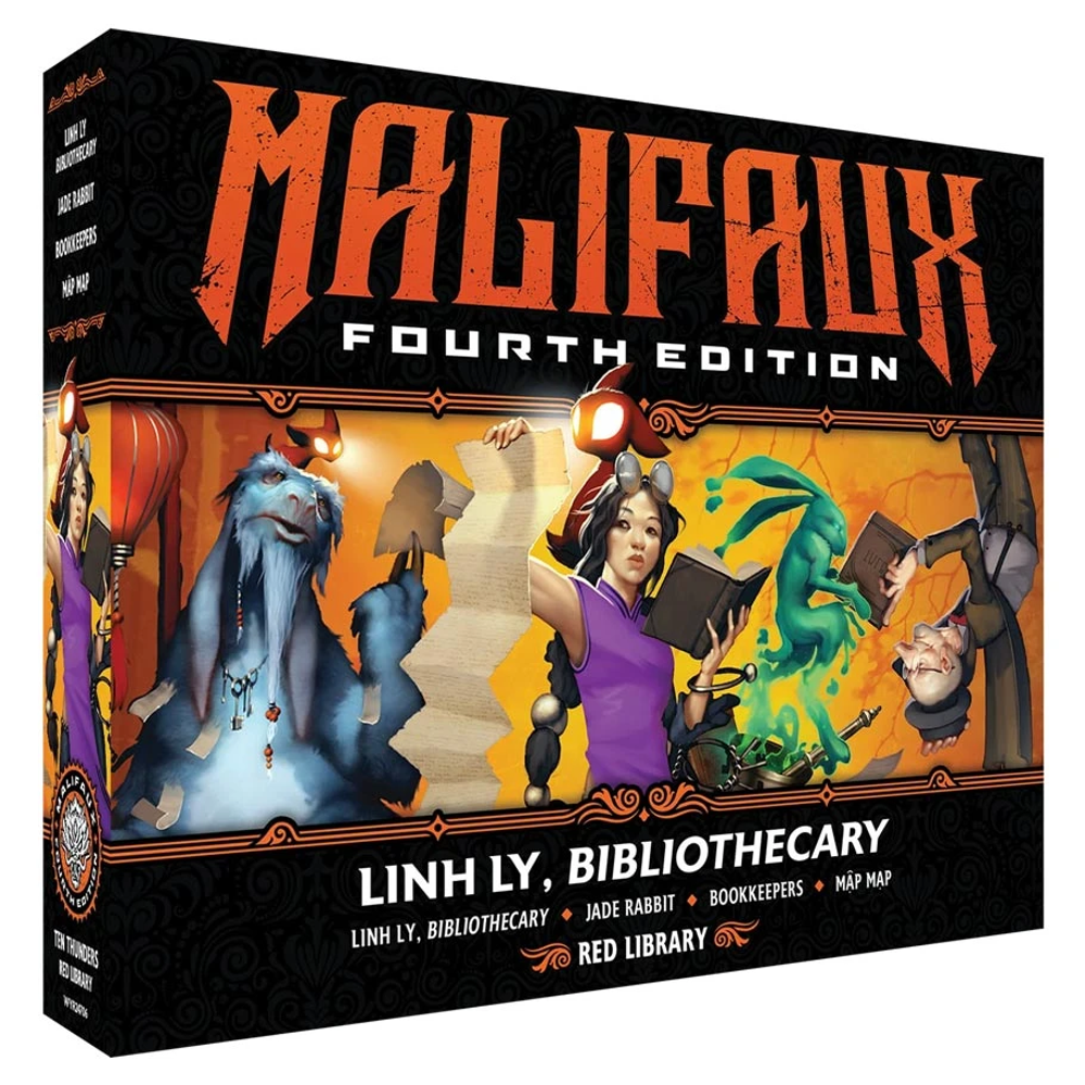 Malifaux 4E: Ten Thunders - Linh Ly, Bibliothcary (Preorder)