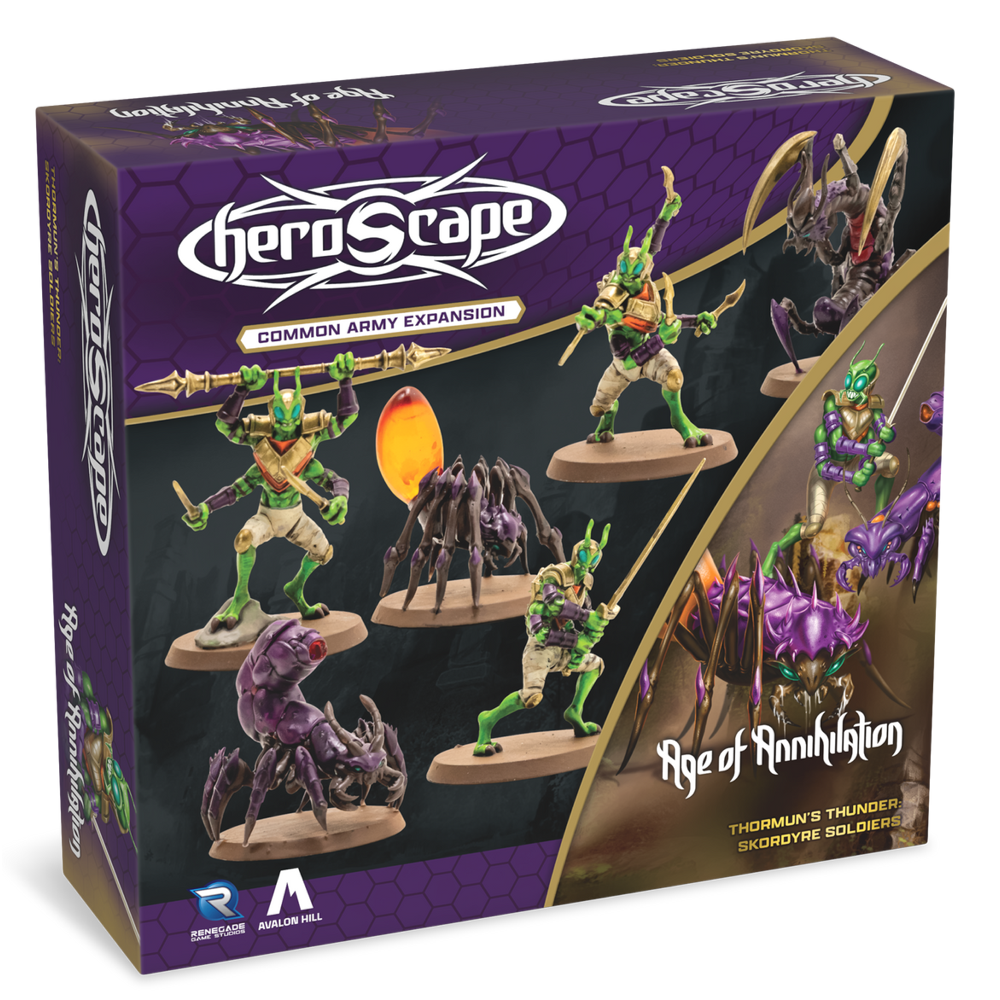 Heroscape: Age of Annihilation - Skordyre Soldiers Army Expansion (Unpainted) (Preorder)