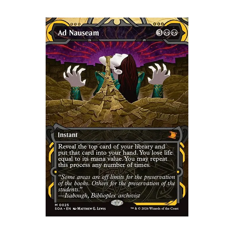 Ad Nauseam | Secrets of Strixhaven Mystical Archive MTG