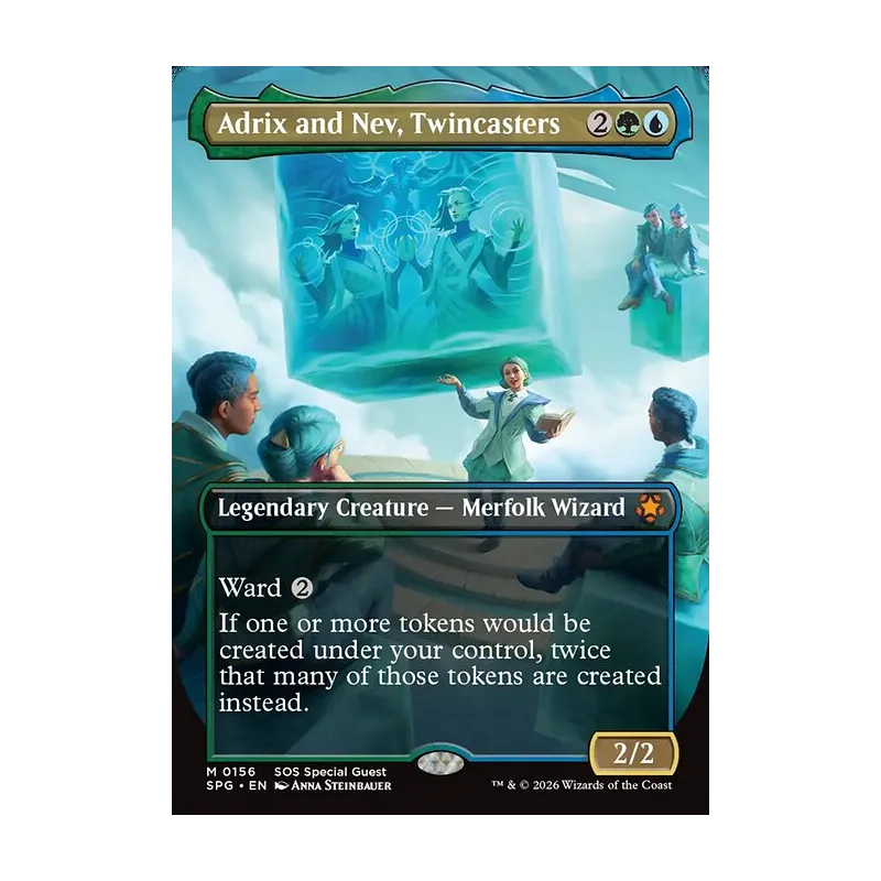 Adrix and Nev, Twincasters (Borderless) - Special Guests (Near Mint)