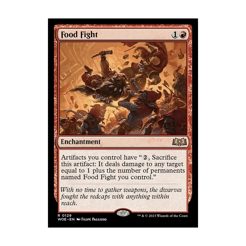Food Fight - Wilds of Eldraine (Near Mint)